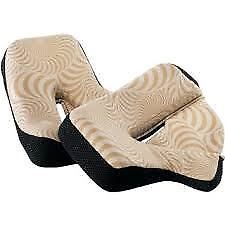 Thor Force 2 New/Replacement Helmet Cheek Pads Cream 35mm Small & Large MX Moto