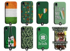 Irish Phone Case Cover Ireland Flag Colours Shamrock Shamrocks Clover Green Coo