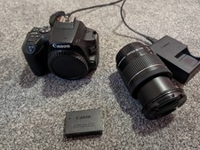 Canon EOS 250D DSLR Camera + EF-S 18-55mm III Lens – Mint Condition.