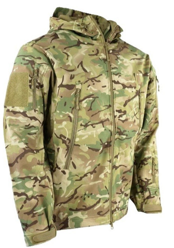 Soft shell zip jacket - shell,
