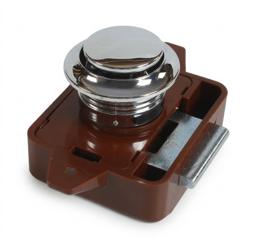 Push button cabinet - latch, lock