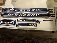 Mercury Outboard decals 1973