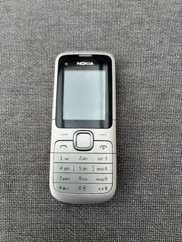Nokia grey orange - nokia, c1-01