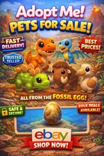 All fossil egg pets - adopt me