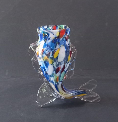 Vintage murano art glass - murano, fish
