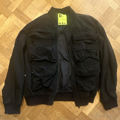 Diesel men black bomber - men's,