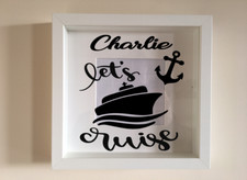 Box Frame Vinyl Decal Sticker