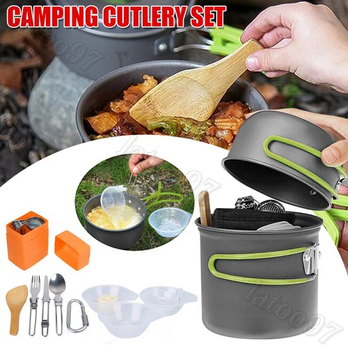 14pcs camping cookware set - 14pcs,