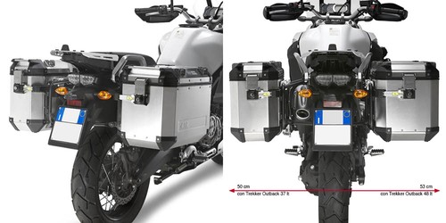Givi suitcase rack - suitcase, monokey