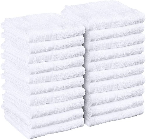 Salon towels white x27 - towels, 16"x27"