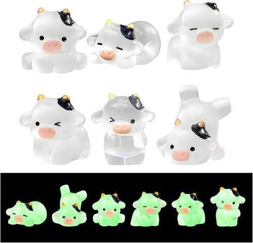 6pcs mini cow - mini,
