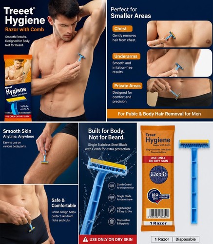 Treet hygiene razor disposable - treet, razor-disposable