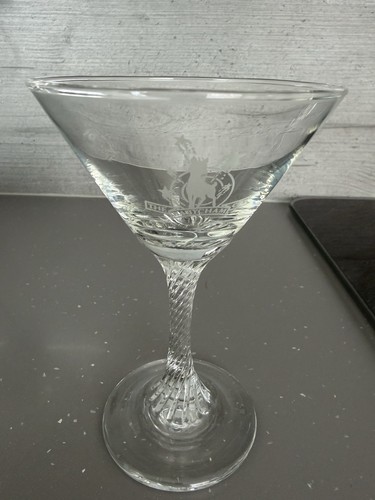 Babycham vintage martini glass - babycham,