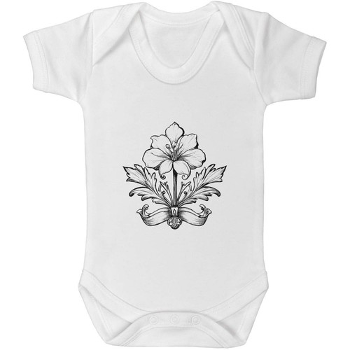 Lys flower vintage design - vintage, design'