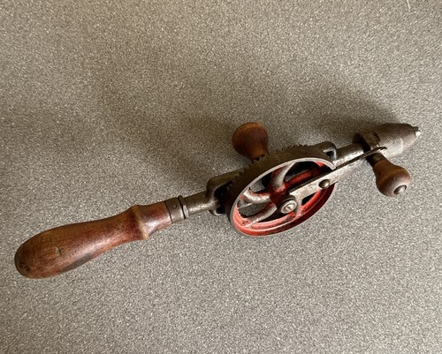 Vintage hand drill - hand,