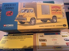 archive corgi 1:50 scale model. 30306 Thames Trader Box Van, Lucozade