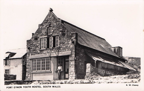 Rppc postcard port eynon - rppc,