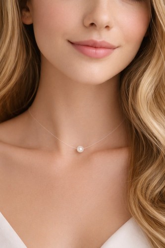 Single dainty 6mm white - single,
