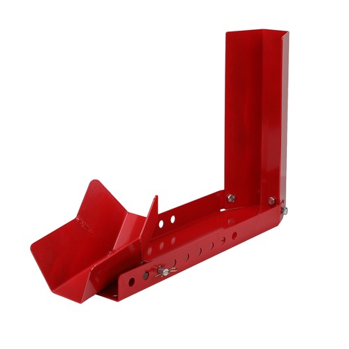 Motorcycle front wheel chock - front,