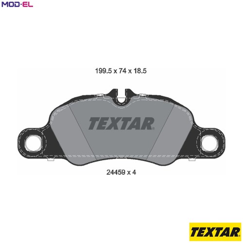 Brake pad set - set,