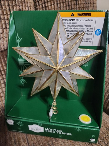 Capiz star christmas tree - capiz,
