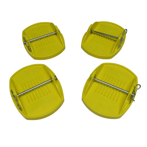 Corner steady caravan feet - corner,