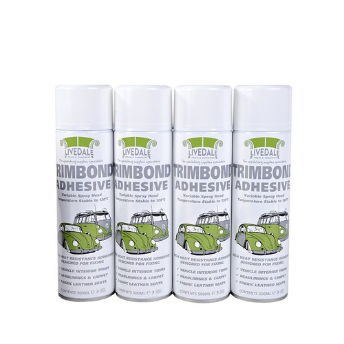 Trim bond high temp spray - trim,