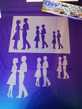 Couple Silhouette  1  mylar