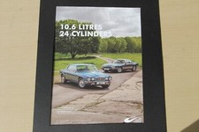 Original magazine advert: JAGUAR XJ 5.3C & XJS V12 frame-ready wall-art