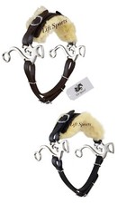 Brown-Black Hackamore Bitless