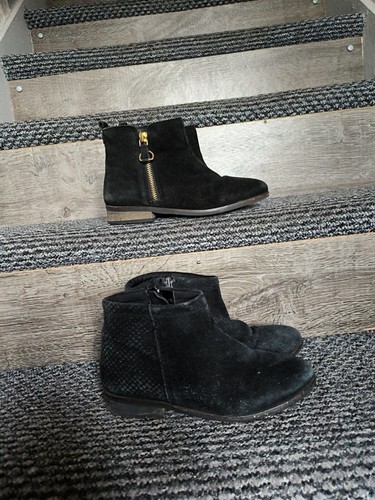 Next girl black suede boots - girl,