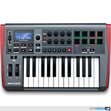 Novation Impulse 25 MIDI Keyboard Controller With Ableton Live Lite Software