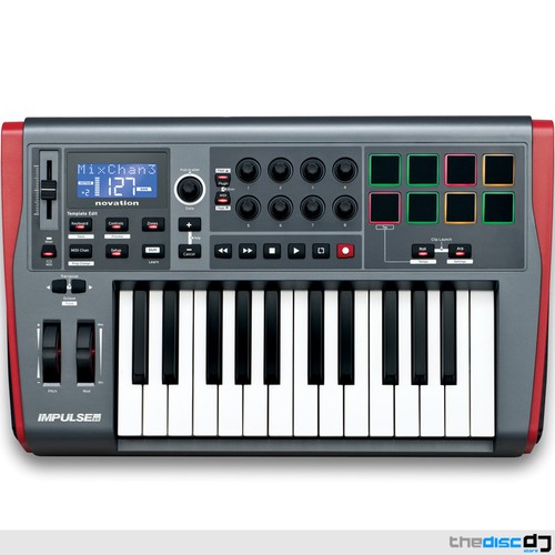Novation impulse midi - impulse, 25
