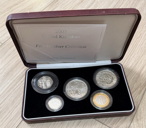 Coin silver proof family - coin,