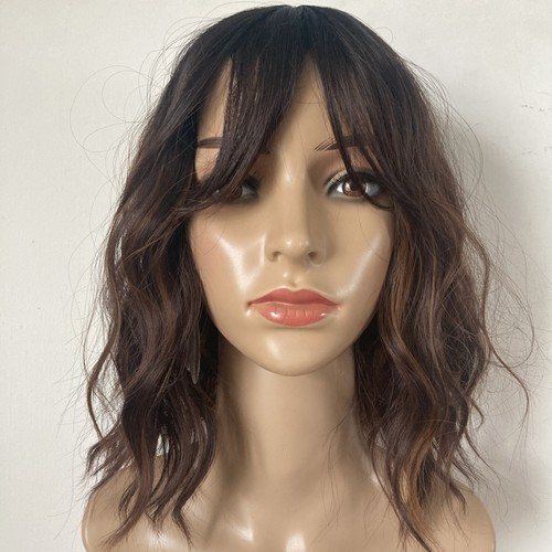Womens wig short bob wavy - wig,
