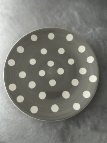 Whittard grey polka dot side - grey,