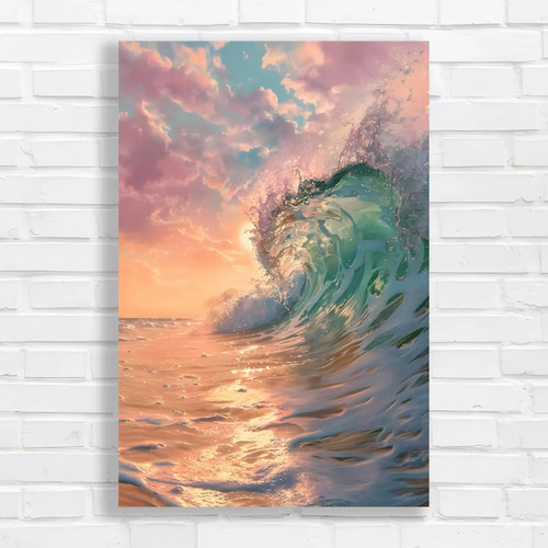 Stunning sunset wave - stunning,