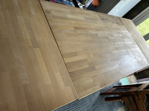 Extending dining table - extending,