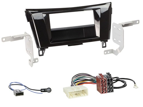 Radio installation kit - installation, car