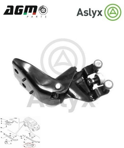 Right sliding door handlebar - sliding,