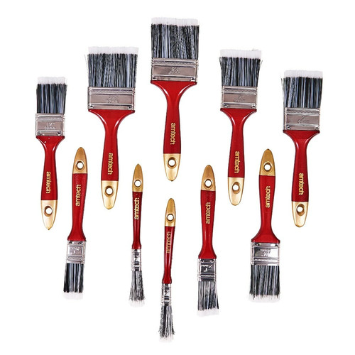 10pcs paint brush set home - paint,