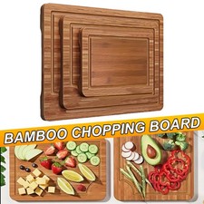 3PCS Carbonized Large Bamboo