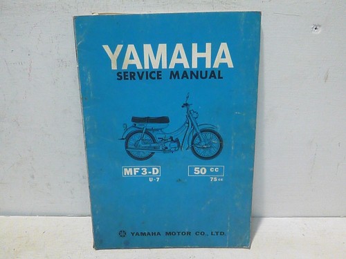 Yamaha mf3 50cc service - u-7,