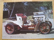 1903 9.2 LITRE 60 MERCEDES PETER HAMPTON'S REPLICA-BODIED CAR ADVERT A4 FILE 23