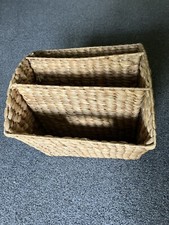 Wicker Magazine Rack