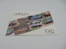 1982  Datsun All Model Car Sales Brochure. 280ZX, Sunny, Cherry, Stanza, Laurel.