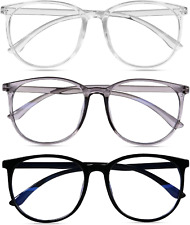 Blue Light Filter Glasses Round Anti Blue Light PC Gaming Glasses Fashion Glasses Blue Lig