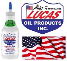 1 x Lucas 355ml Power Steering Stop Leak Fluid Renews Worn Rack Pinions Squeals