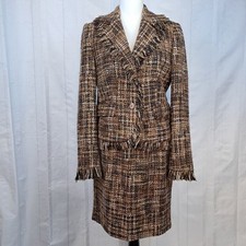 Womens M Brown Earthtones