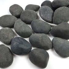 Premium Black River Rocks for